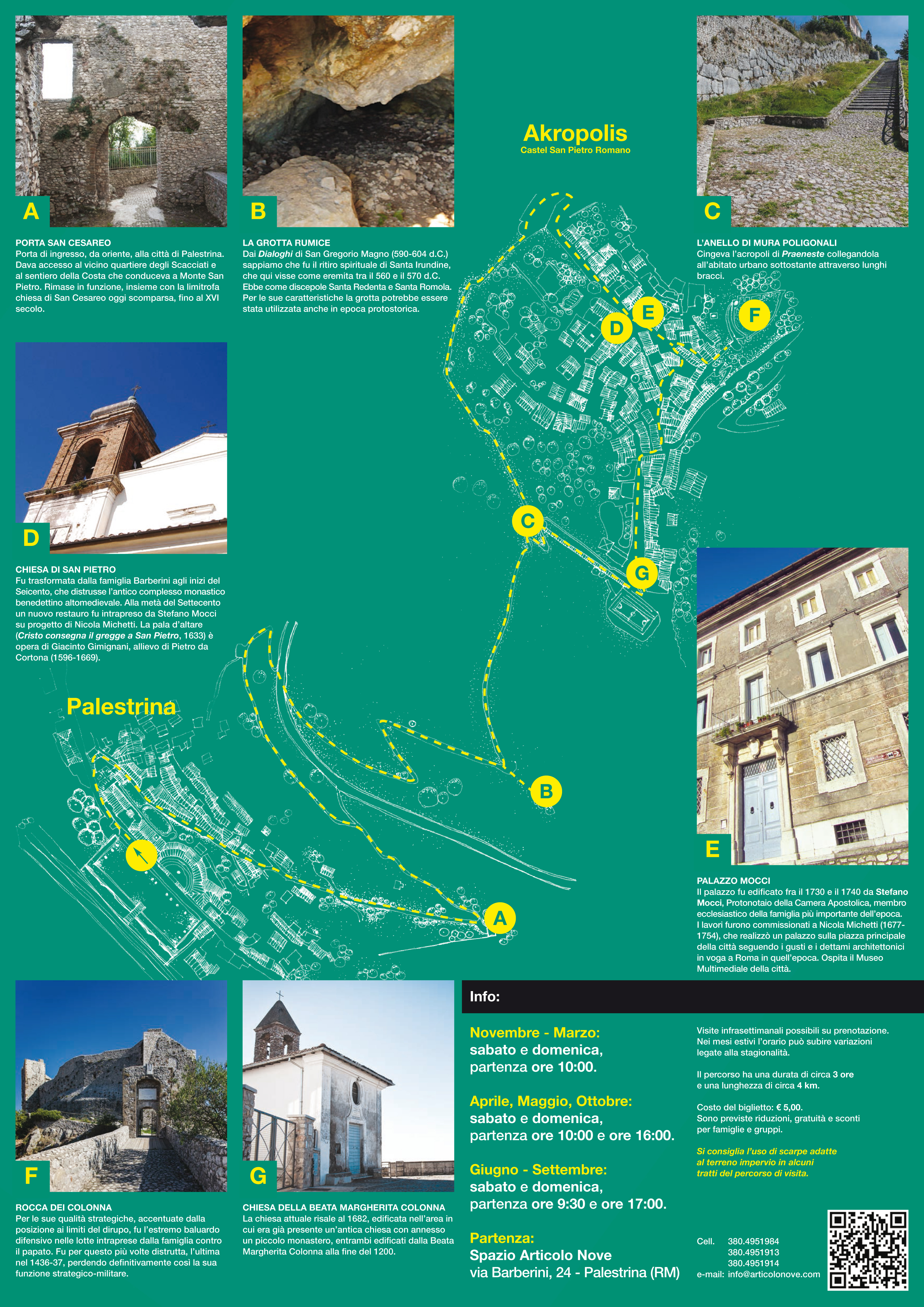 archeotrekking castel san pietro romano